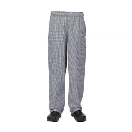 Checked Baggy Chef Pants (L)